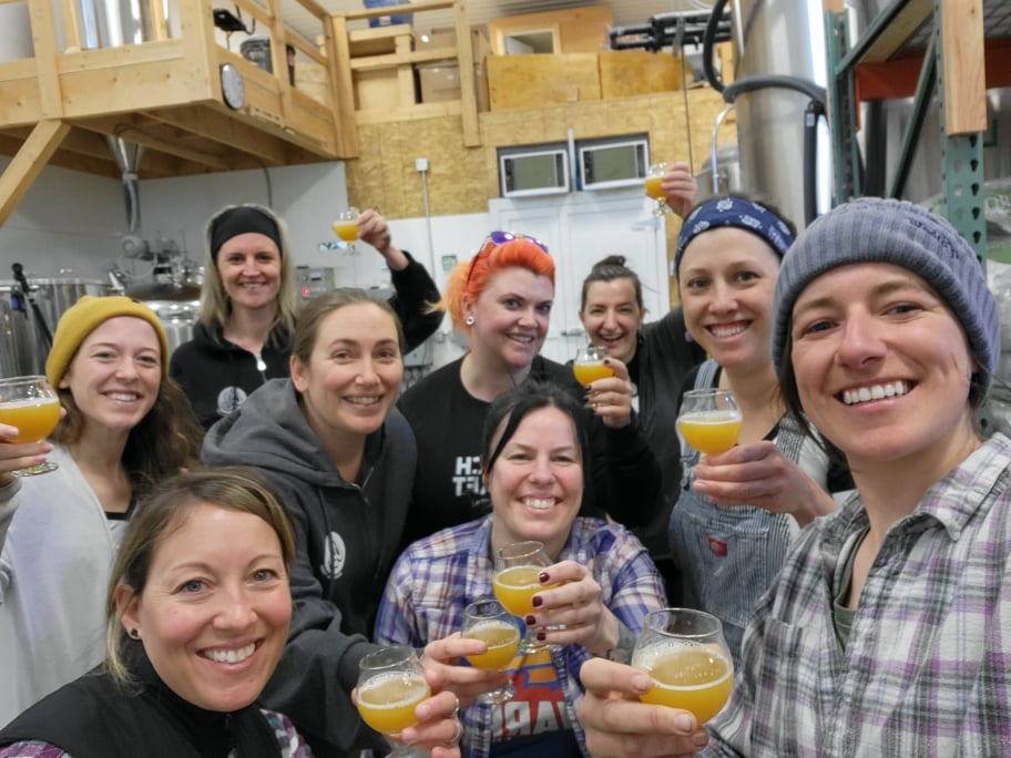 Annual Pink Boots Brew Day