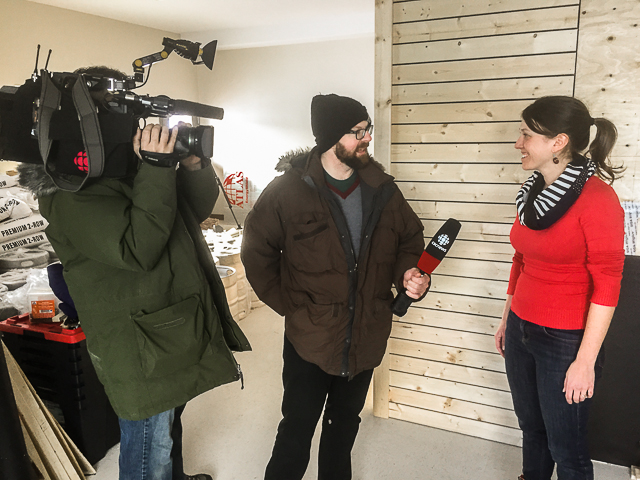 A Visit From CBC Yukon